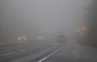 Bolu Dağı’nda yoğun sis ve yağmur etkili oluyor