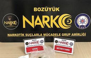 Bozüyük’te uyuşturucu operasyonu