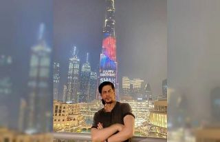 Burc Halife’de, Bollywood yıldızı Şah Rukh Khan’ın...