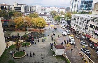 Bursa Adliyesi önündeki bıçaklı kavga kamerada...O...