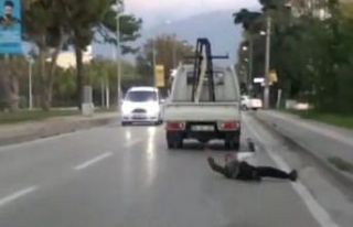 Bursa’da kamyonetin arkasına takılan genç ölümden...