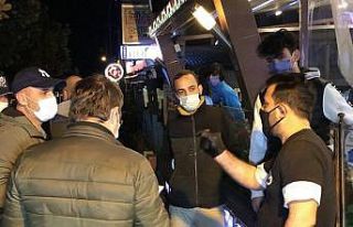 Bursa’da kısıtlamanın ilk dakikalarında polis...