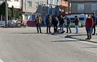Bursa’daki kazada motosiklet sürücüsü hafif...