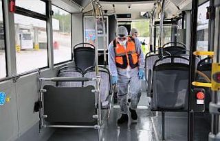 Büyükşehir ulaşımda 151 Bin 247 adet dezenfekte...