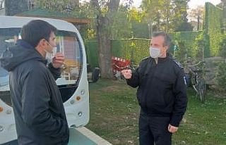 Büyükşehir’den maske ve sosyal mesafe denetimi