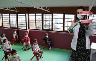 Büyükşehir’den miniklere diş sağlığı eğitimi
