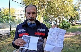 Çalınan kimlik kartını çıkartmak için gitti,...