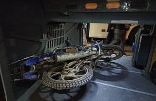 Çalıntı motosiklet, yolcu otobüsünün bagajında...