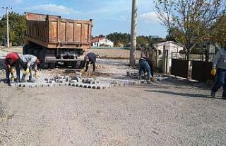 Çameli’de üst yapı çalışmaları devam ediyor