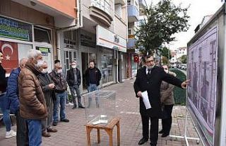 Çan Belediyesi sokakta yapılacak değişiklik için...