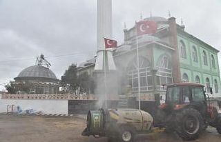 Çan belediyesi’nden köylere dezenfekte desteği