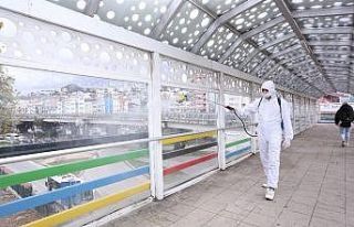 Canik’te virüs seferberliği