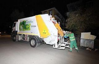 Çankaya temizlik nöbetinde