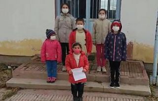 Çektikleri kliple yardım isteyip, okuma isteklerini...