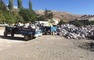 Çelikhan’da 1320 aileye 1320 ton kömür dağıtıldı