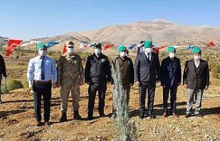 Çelikhan’da fidanlar toprakla buluşturuldu