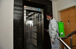 Çiğli’de korona virüsü görülen adresler ilaçlanıyor