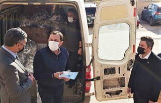 Çocuklara hijyen ve boyama seti