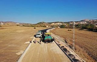 Çomar barajına ikinci bağlantı yolu açıldı