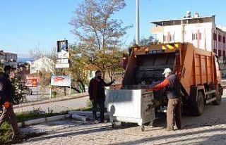 Çöp konteynerları yenilendi