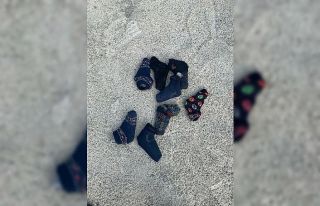 Çorap içerisinde silah sevkıyatına darbe