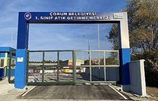 Çorum Belediyesi atıkları ekonomiye kazandıracak