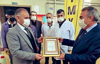 Covid-19’la mücadelede görev alan okullar ödüllendirildi