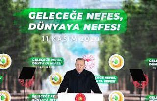 Cumhurbaşkanı Erdoğan: “Sahte çevrecilere aldırmadan...