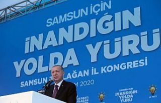 Cumhurbaşkanı Erdoğan: “Samsun’u İç Anadolu...