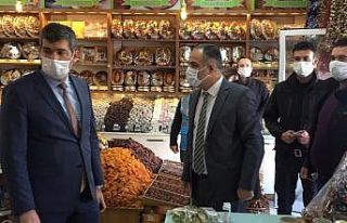 Darende’de korona denetimi