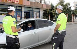 Denetleme yapan polislere sinyal şoku