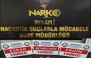 Denizli’de uyuşturucu ile mücadele 31 şüpheli...