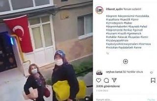 Deprem fırsatçılarını böyle görüntüledi