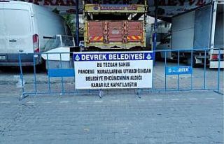 Devrek’te 2 esnafa kapatma cezası uygulandı