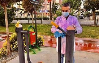 Didim’de dezenfekte çalışmaları her gün yapılıyor