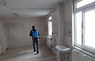 Dodurga’da camiler ve umuma açık alanlarda dezenfekte...