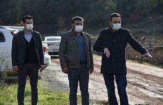 Döngel mesire alanında çalışmalar devam ediyor