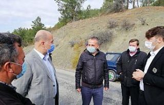 DSİ mühendisleri tarımsal sulama taleplerini inceledi