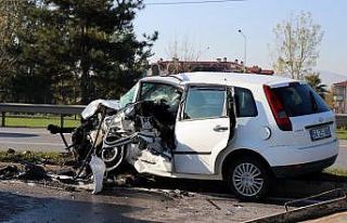 Duble yolda meydana gelen kazada ilginç detay: Kazadan...