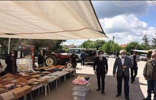 Dumlupınar ilçe pazarı 2 hafta kapatıldı