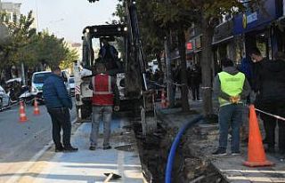 Düzce’de içme suyu hattı değiştiriliyor