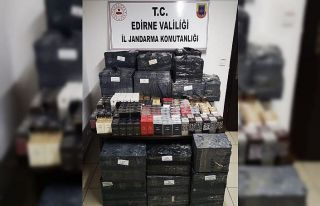 Edirne’de kaçak parfüm operasyonu