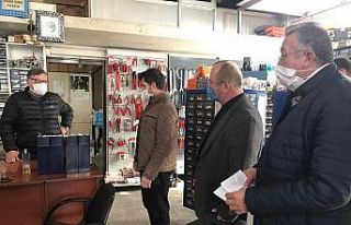 Ekipler sanayi esnafını denetledi