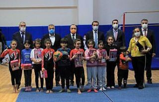 Elazığ protokolü biten ve yapımı süren spor...