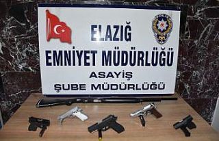 Elazığ’da çeşitli suçlardan aranan 26 şüpheli...