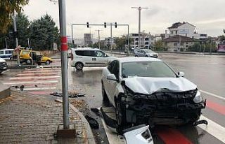 Elazığ’da trafik kazası: 1 yaralı