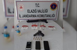 Elazığ’da uyuşturucu operasyonu:3 gözaltı