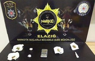 Elazığ’da uyuşturucu taciri 2 şüpheli tutuklandı