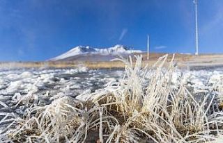 Erciyes kayak pistlerinde suni karlama başladı