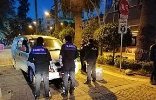 Erdek’te hidrolik bariyer otomobili haşat etti